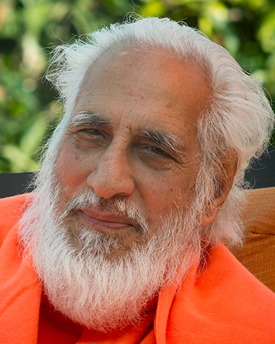 Swamiji during satsang
