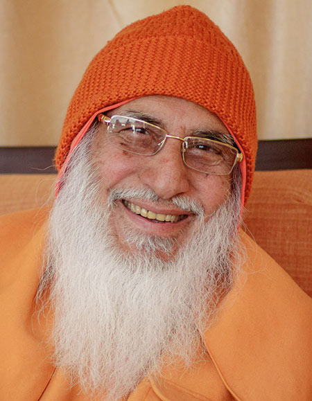 Swamiji during satsang