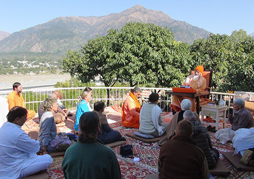 Satsang with Swamiji